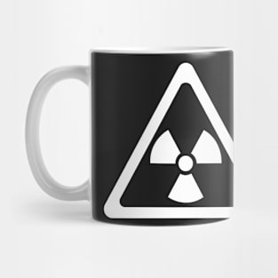 Radioactive Symbol Warning Sign - Triangular Mug